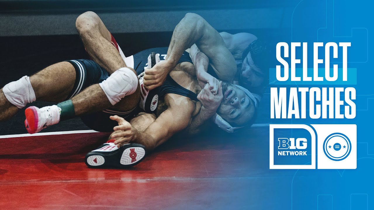 Penn State at Nebraska | Select Matches | Big Ten Wrestling | 01/17/2025