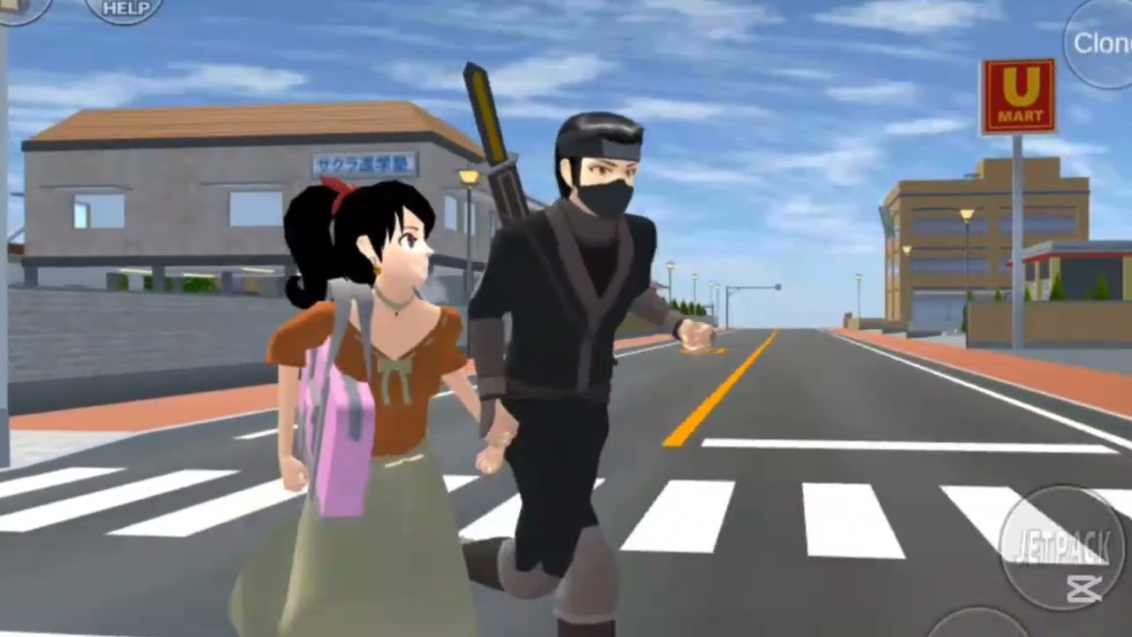 Sakura girls gidnaep police walo ki fight video and save Sakura game video Sakura school simulator
