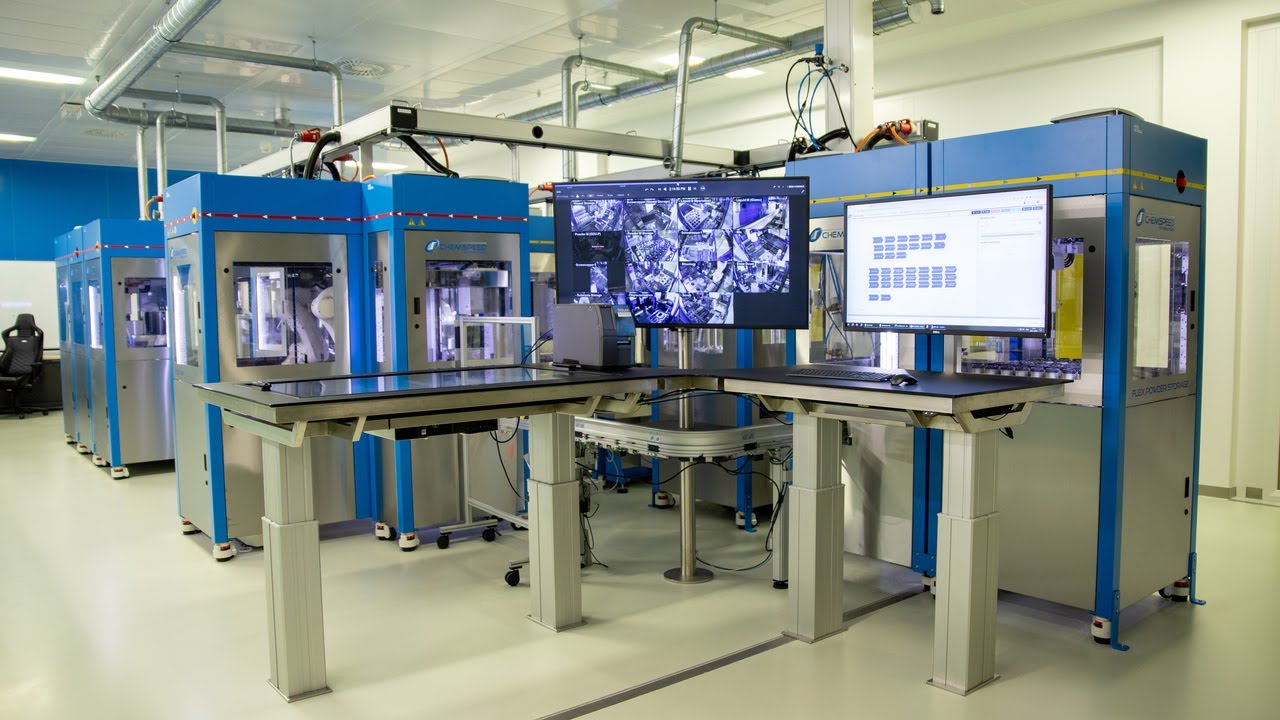 Omya Lab | Paints & Coatings | Flexshuttle by Chemspeed Technologies