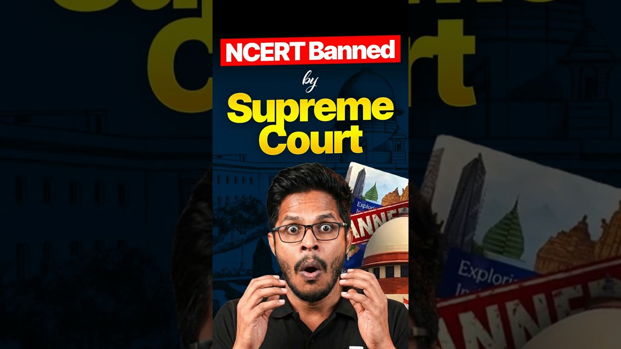 Why SC banned Class 8 NCERT ?