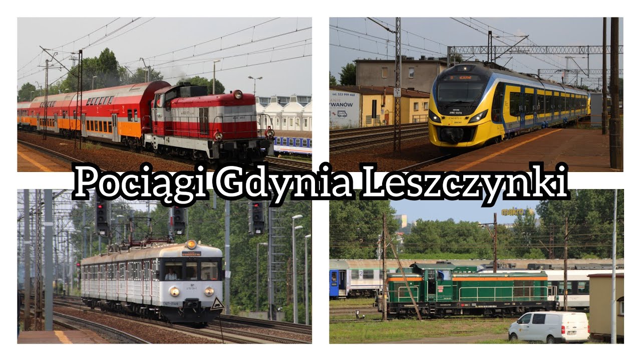 Pociągi Gdynia Leszczynki| |Duet Impuls&oacute;w SKM, Stonka POLREGIO i super maszynista EN71|