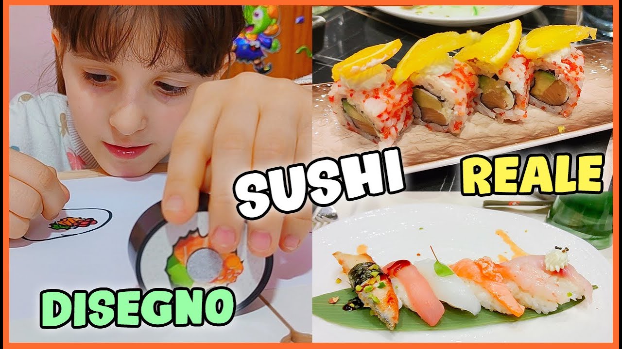 Disegniamo e mangiamo il SUSHI!
