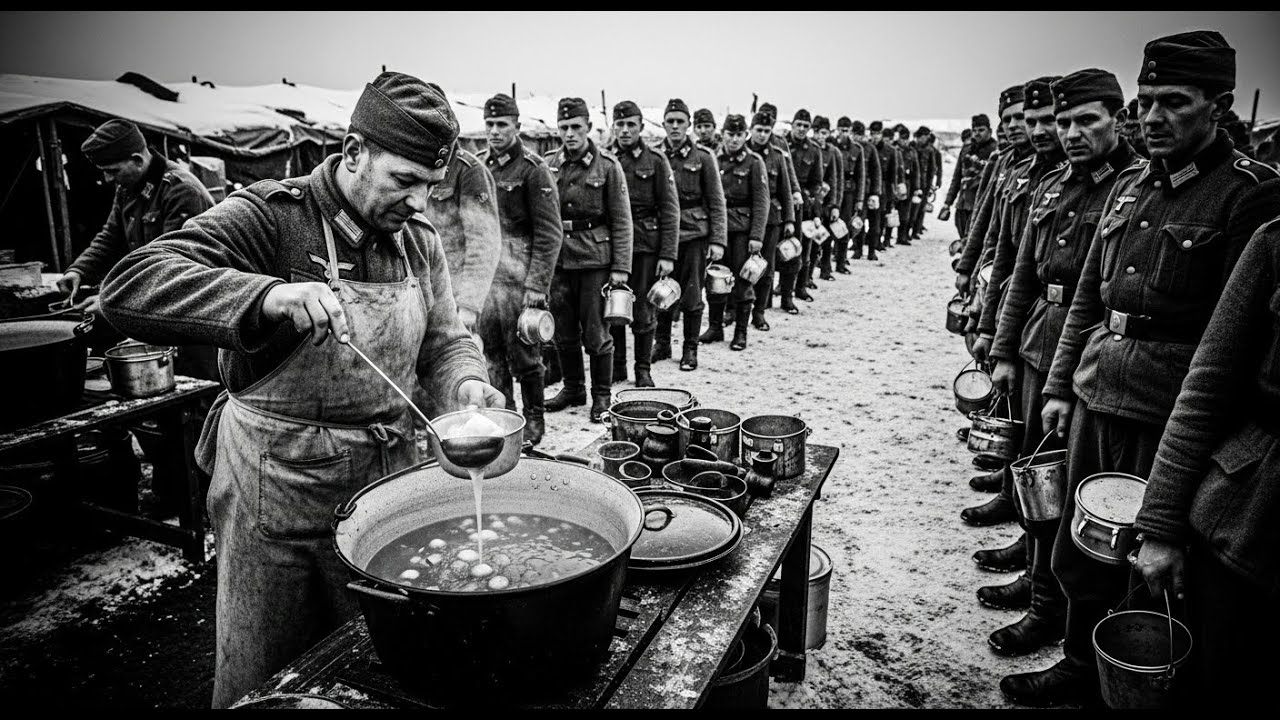 German POWs Were Astonished By The Food Servings Behind Barbed Wire