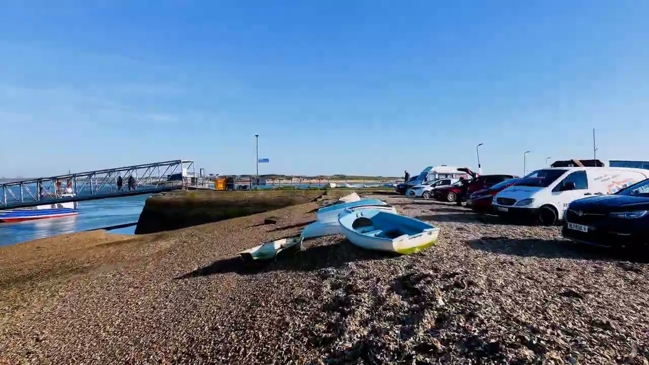 FPV DRONE FLIGHT,  along Ferry Point, Eastney.