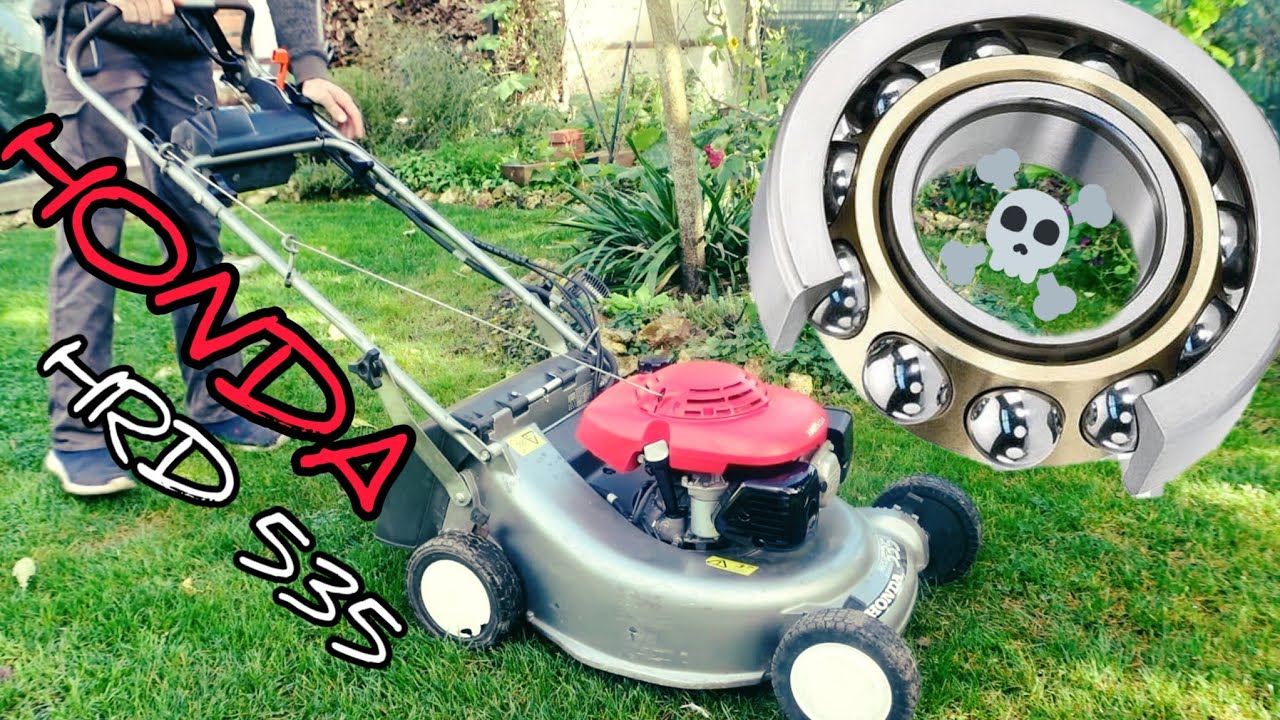 •Roulements d'embrayage sur la HONDA HRD 535.