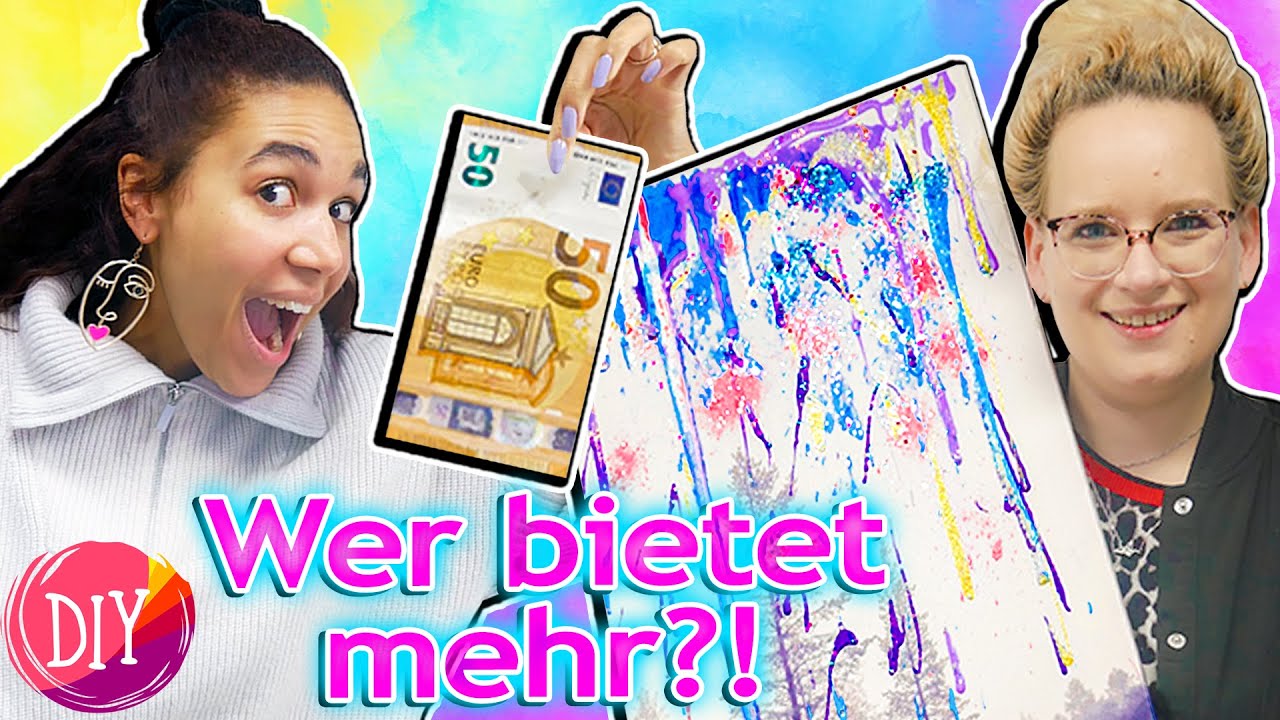 WIR VERKAUFEN KUNST! Wie viel BEZAHLT die Crew für unsere Bilder?