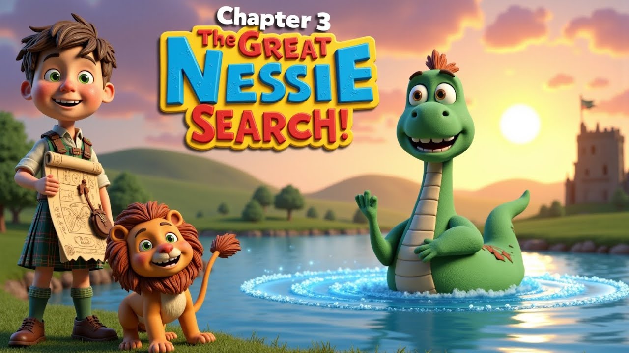 Where is Nessie? 👀🦕 Magical Loch Ness Song for Kids | Fun Adventure & Music!