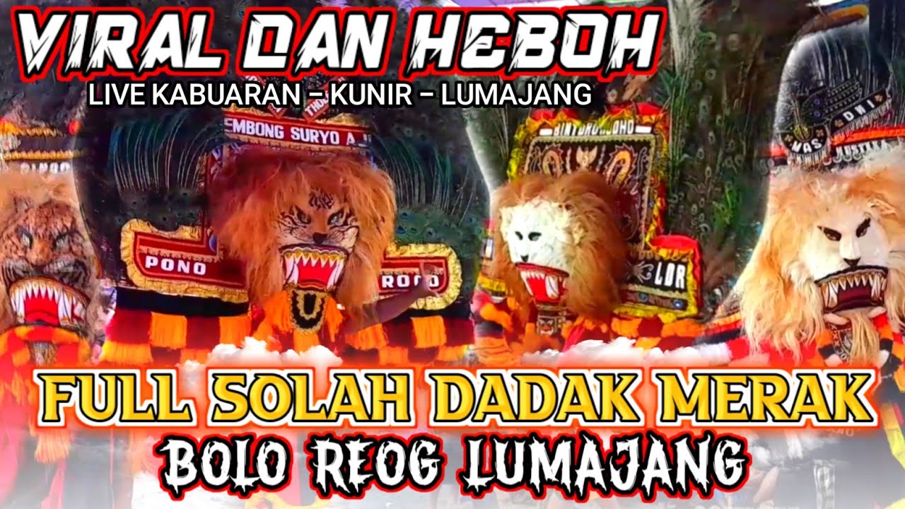 ADUH SOLAH BOLO REOG LUMAJANG LIVE KABUARAN