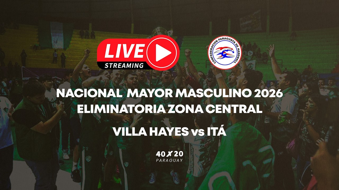 VILLA HAYES vs ITÁ | MASCULINO | Eliminatoria Nacional 2026 Zona Central