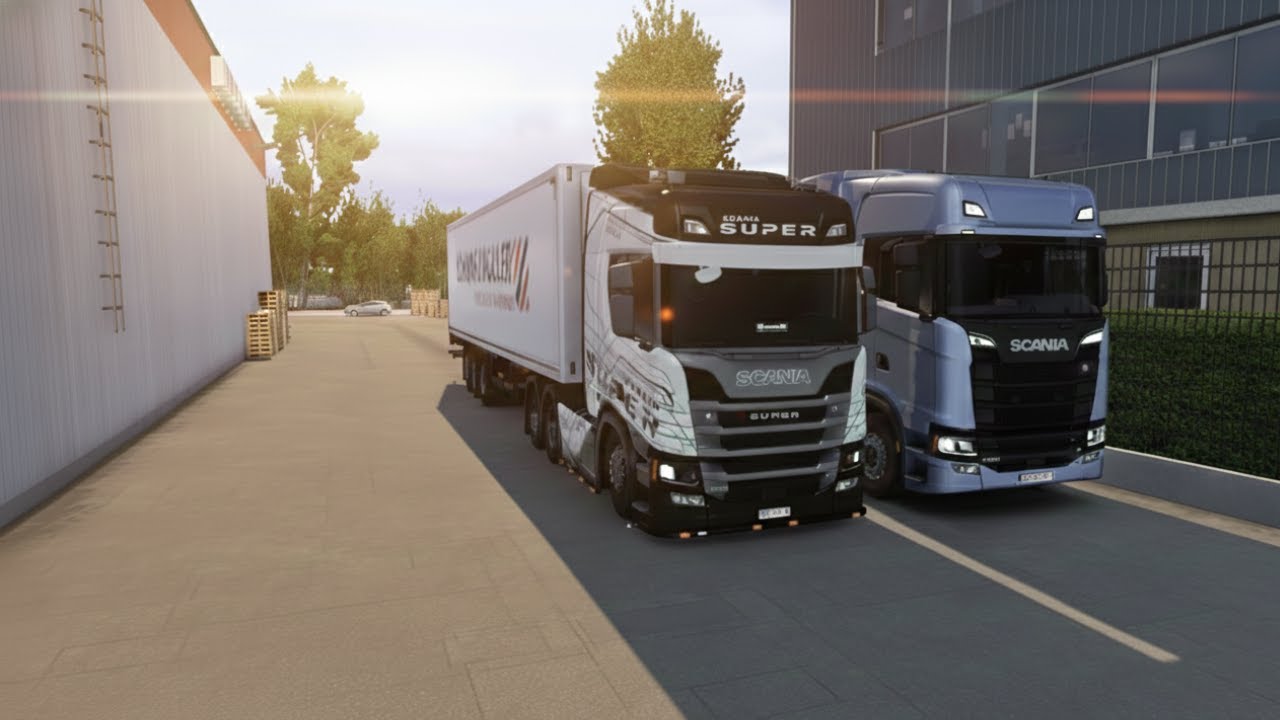 Transporte de 7 toneladas de zanahorias a BURDEOS- FRANCIA // EURO TRUCK SIMULATOR 2