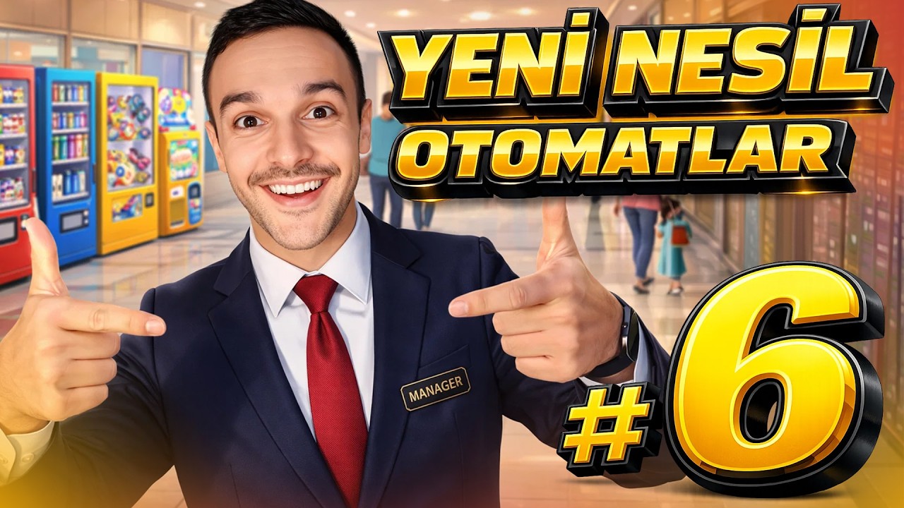 OTOMATLARDAN 100.000$ GELİR 📈 Mall Simulator #06