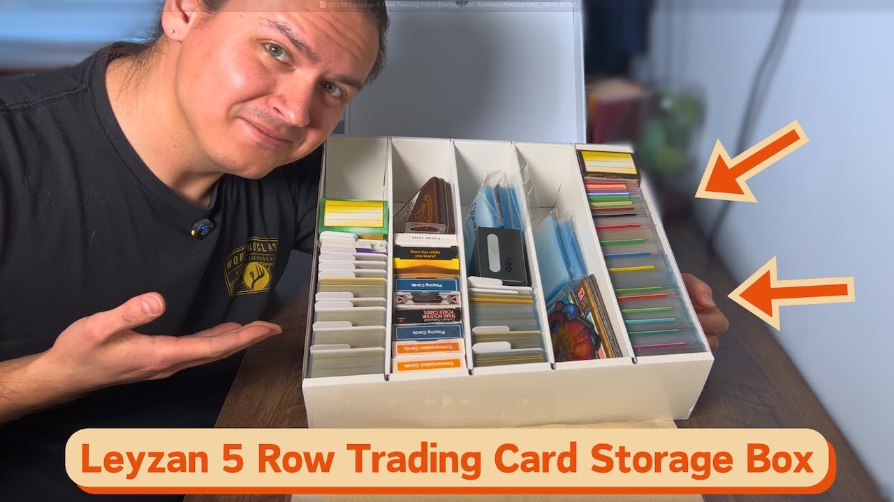 I Tested This Trading Card Storage Box by Leyzan