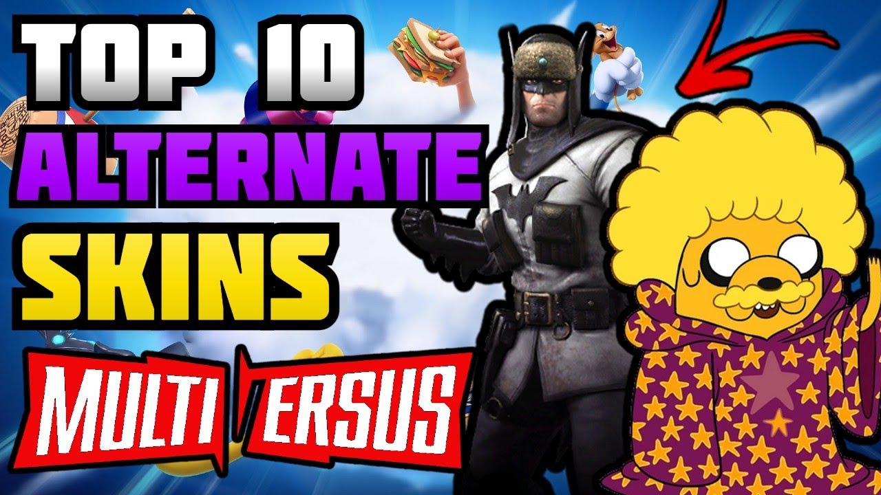 Multiversus TOP 10 Alternate Skins WISHLIST! - Multiversus Skins Wishlist