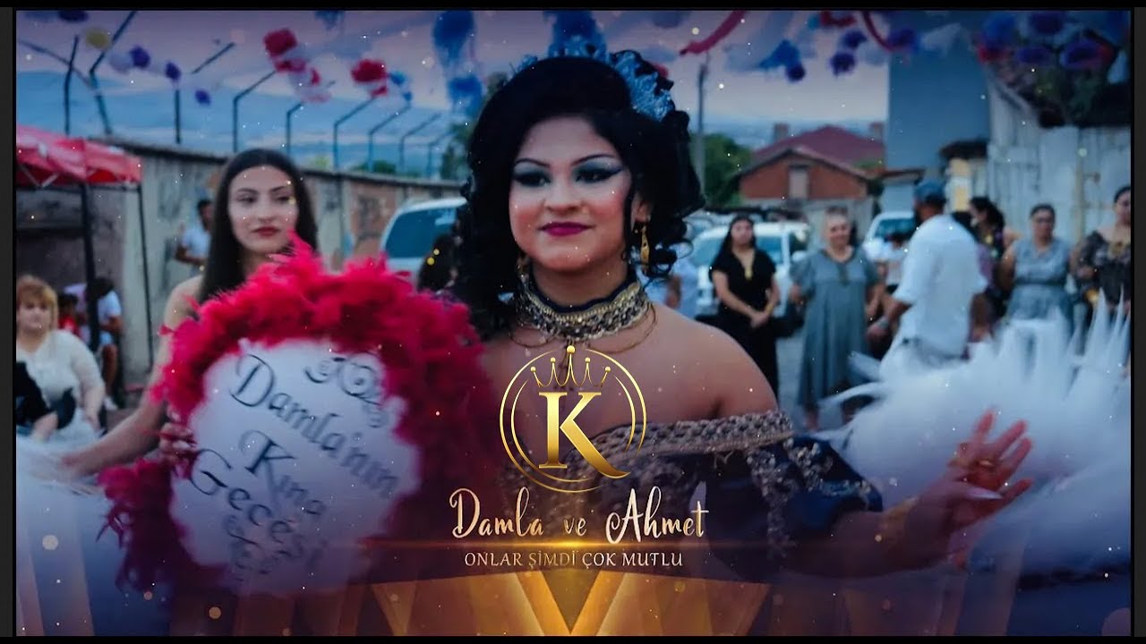 Damla ve Ahmet'in kına töreni kız tarafı❤️💕💜
