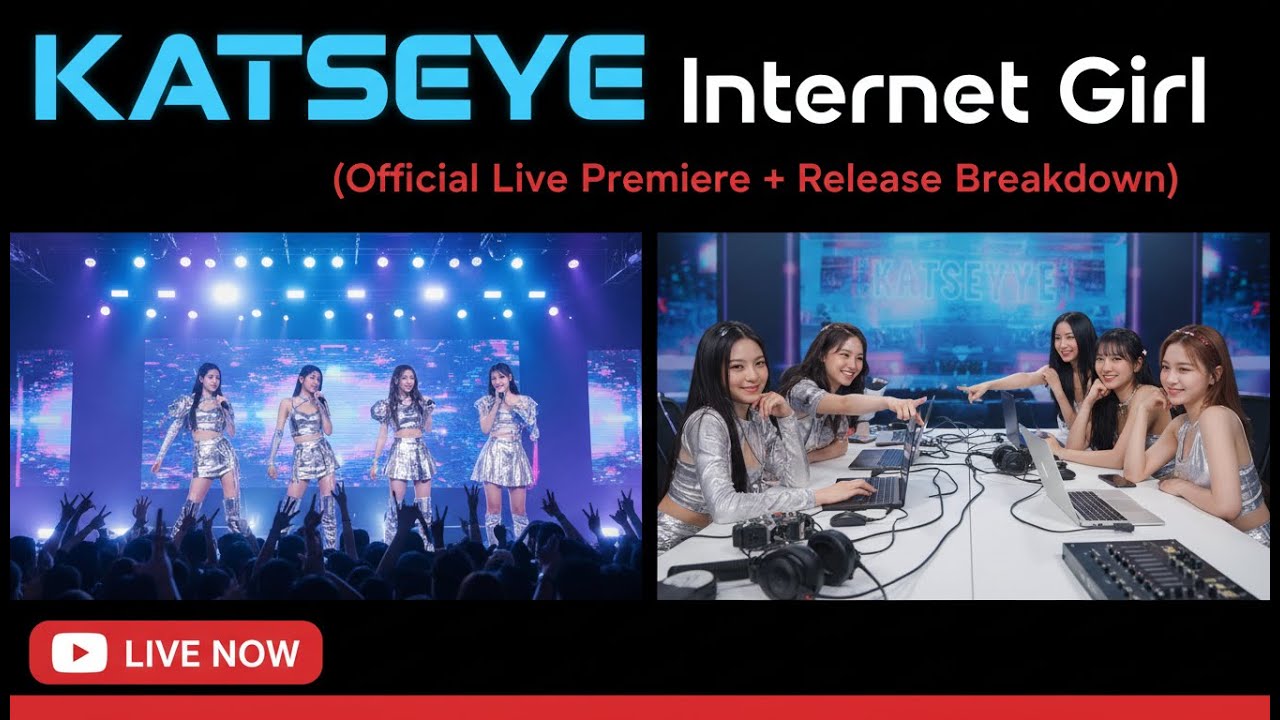 KATSEYE - Internet Girl (Official Live Premiere + Release Breakdown) @Katseyeland25