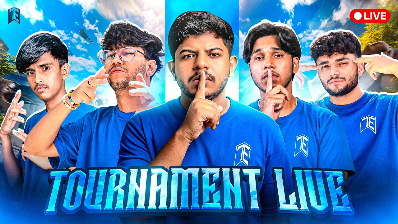 TOURNAMENT LIVE WITH TEAM ELITE 💙 || FT. ANALYST WARRIOR