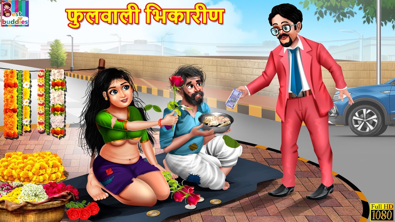फुलवाली भिकारीण | Marathi Stories | Marathi Story | Marathi Moral Story | Moral Story |Marathi Video