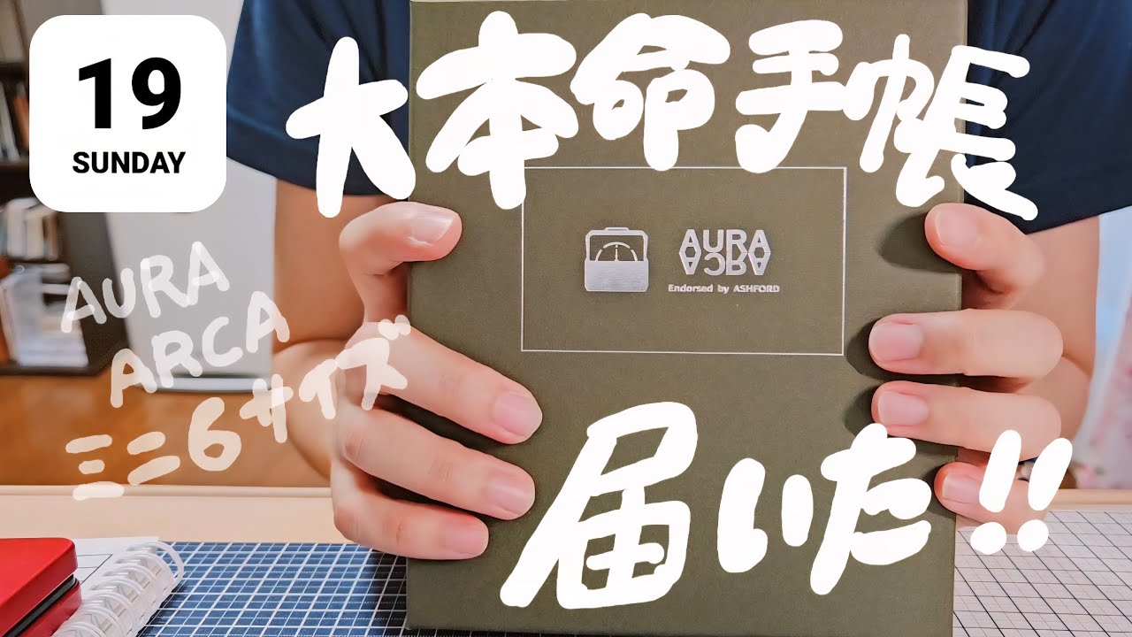 大興奮❕️AURA ARCA 🌼エテルナム🌼開封動画🙌🙌✒️💕※興奮しすぎて語彙力終わってます。やばいしか言ってないです。IQ3くらいの動画です。