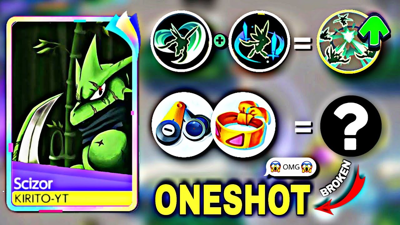 THIS SCYTHER CRITICAL COMBINATION BUILD IS TOO BROKEN!!😱 | HINDI POKEMON UNITE MASTER GAMEPLAY