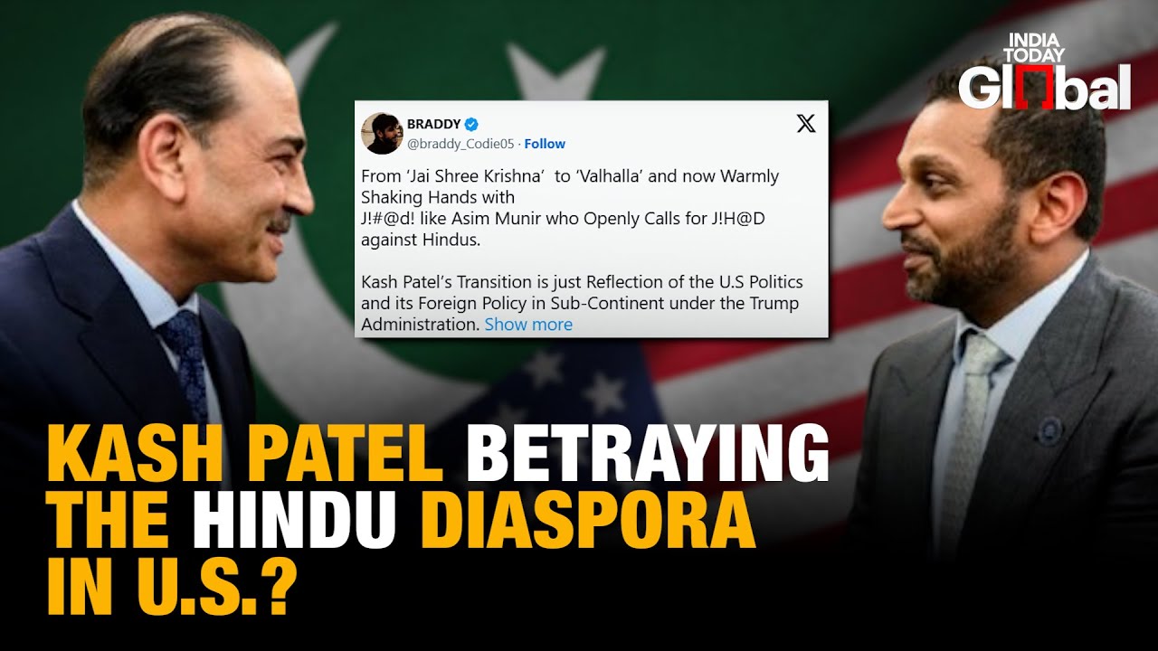 Kash Patel’s Handshake With Asim Munir Creates Diplomatic, Religious, And Political Firestorm