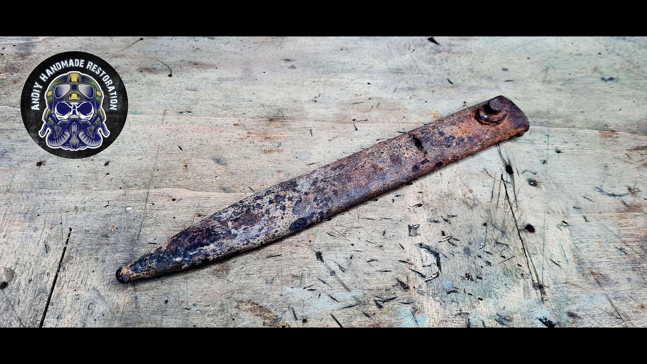 Невероятную реставрацию старинных ножен / AnDIY Handmade Restoration