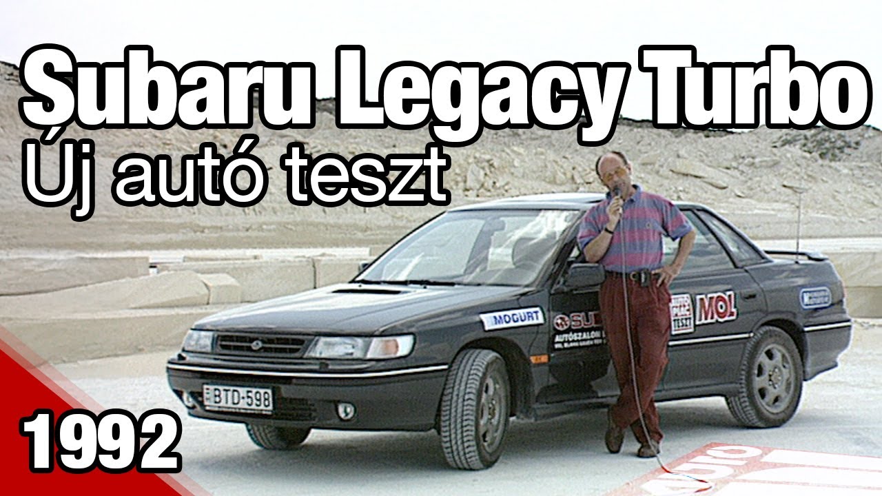 Subaru Legacy Turbo AWD teszt 1992 | Autó2