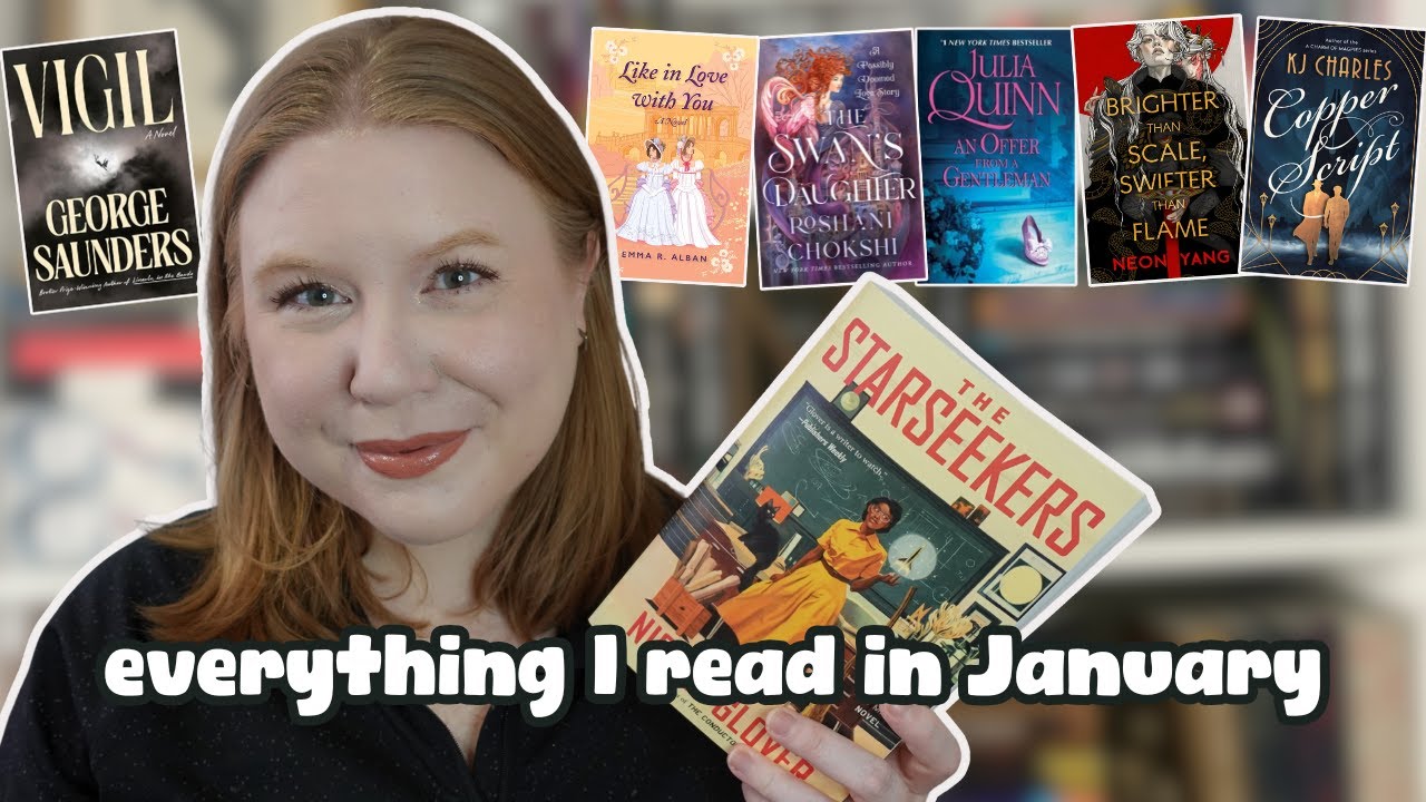 January Reading Wrap-Up | all 12 books I read January 2026