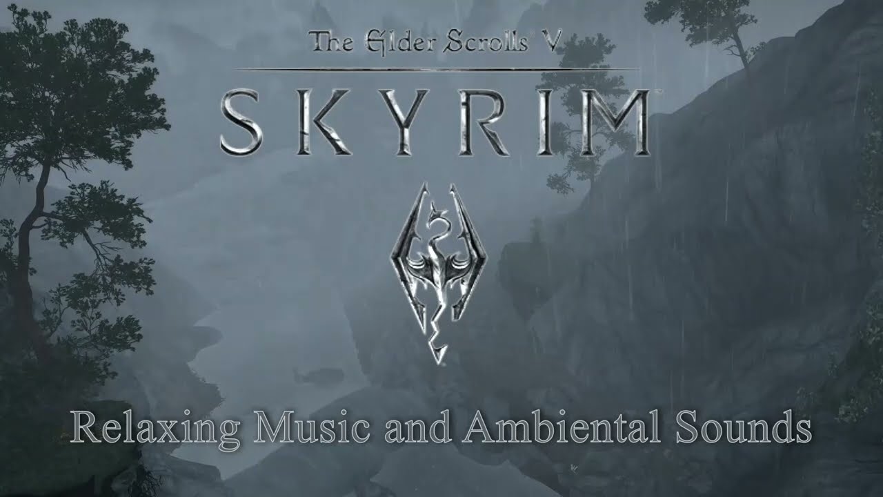 The Reach Under Heavy Rain 🌧️ Thunder & Fantasy Music | Skyrim