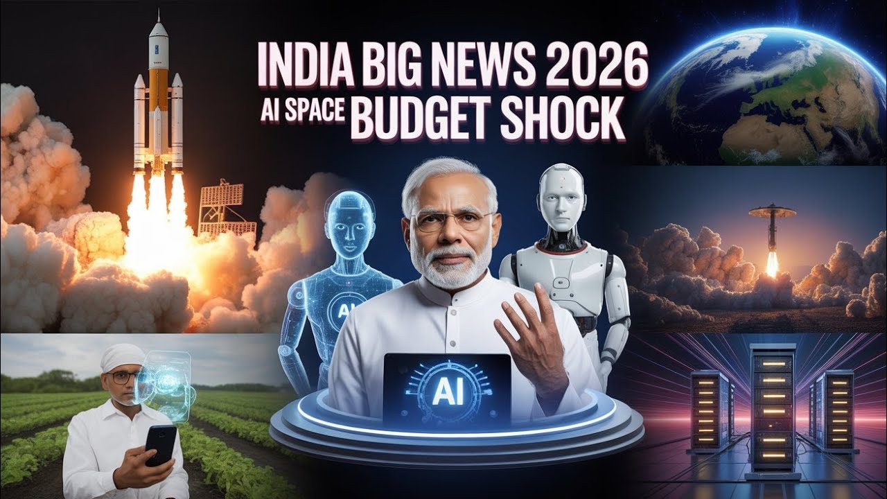 India AI Summit 2026 Biggest Announcement | ISRO Space Mission | Budget 2026 | Breaking News India