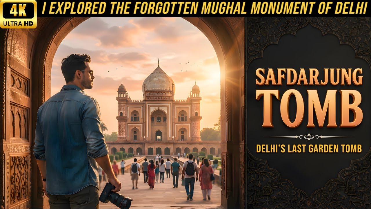 Inside SAFDARJUNG TOMB Delhi History & Full Tour | सफदरजंग मकबरा | Delhi Tourist Places