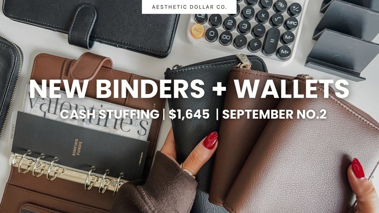 Наполнение денежных конвертов 🍂💵☕️ $1 645 | Сентябрь №2