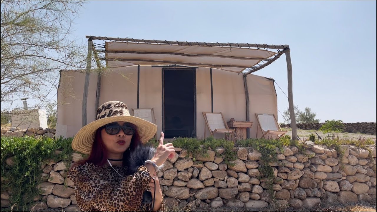 ASMR Ecolodge Room Tour at Terre Des Étoiles 🌟 and outdoor. Morocco 🇲🇦