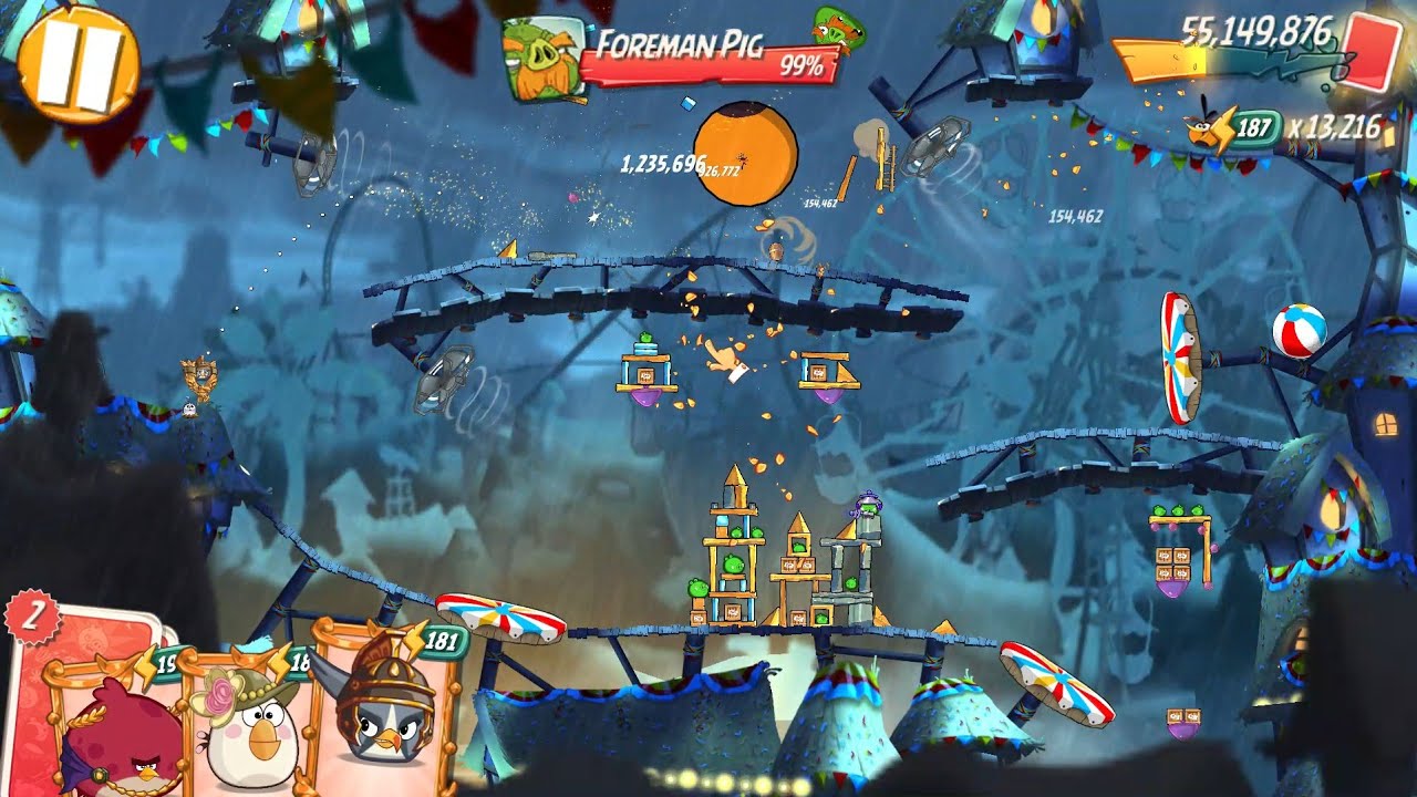 Angry Birds 2 Windows PC King Pig Panic (KPP) Today for extra Bubbles card (January 22, 2026)
