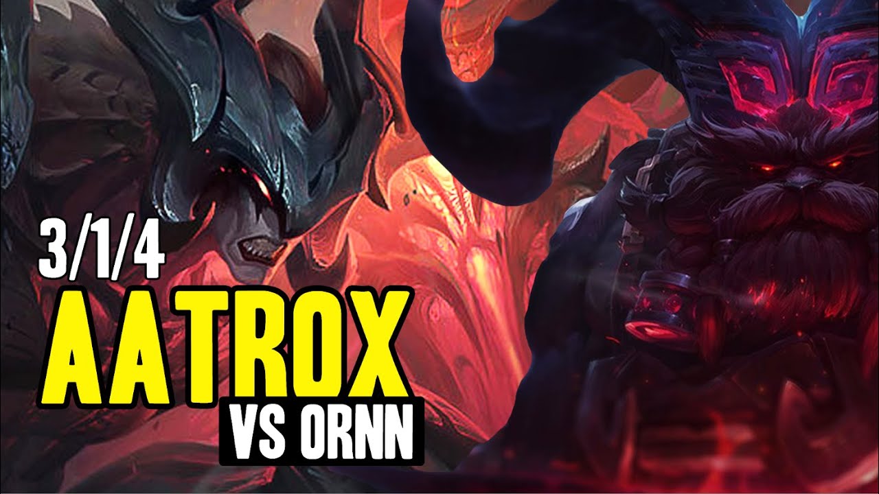 UNE LANE CARREE CONTRE UN TANK (Aatrox vs Ornn)