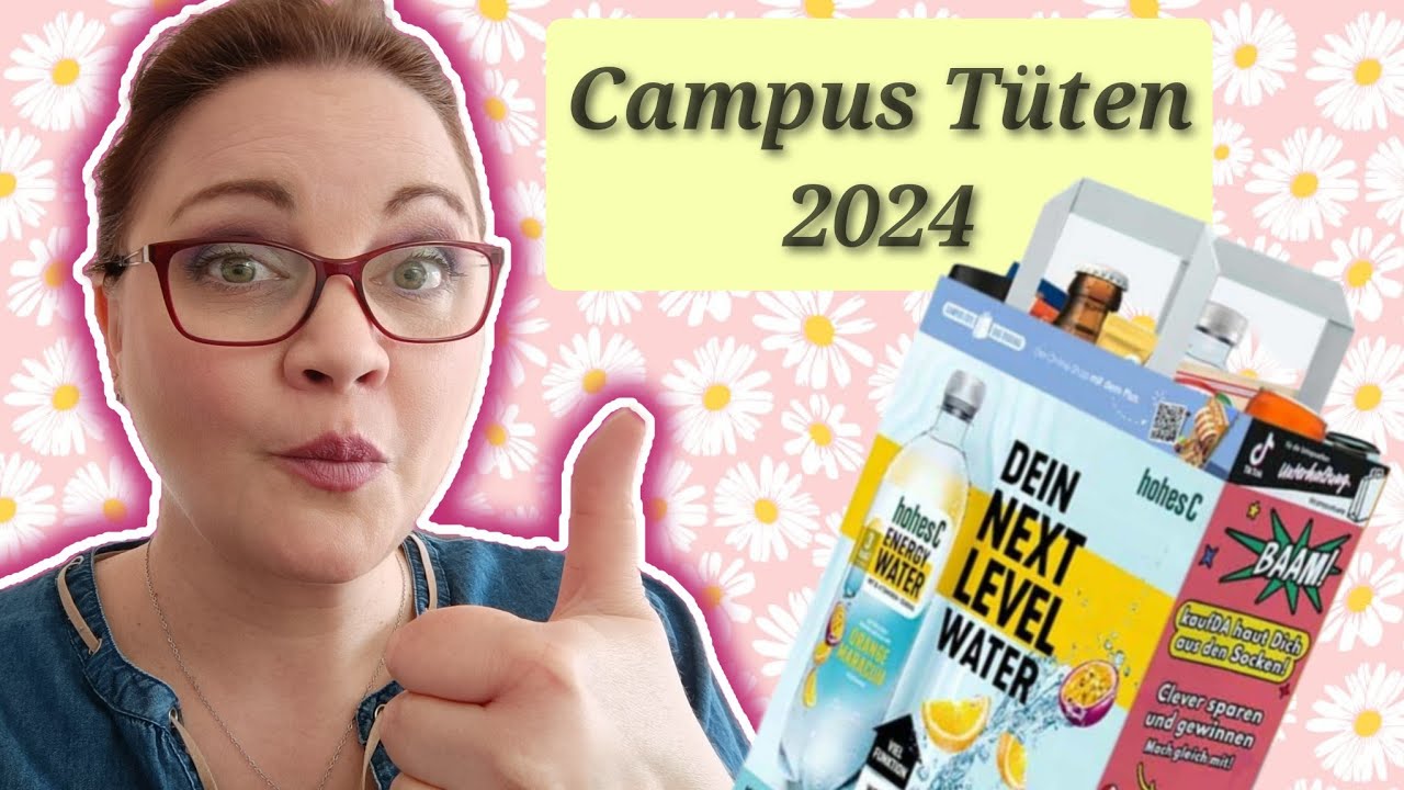 April 2024 Campus Tüten Friends Edition 🌷 Unboxing Hamburg