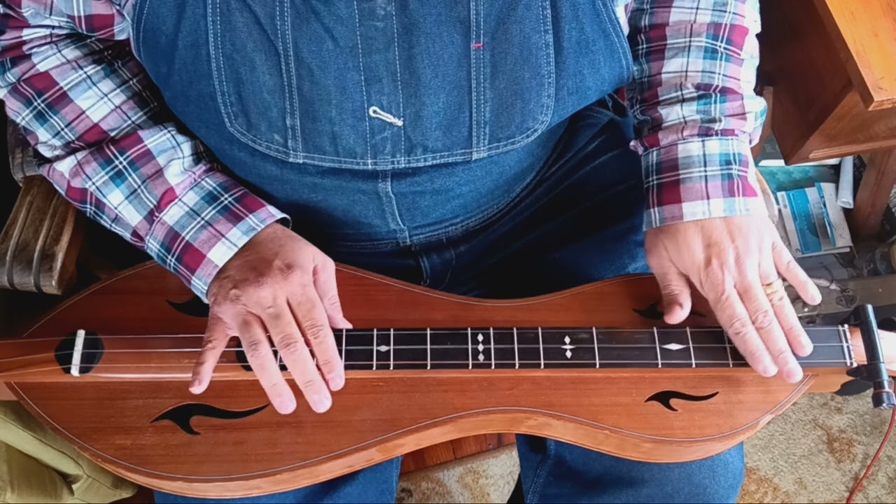 Finger picking mountain dulcimer beginner lesson