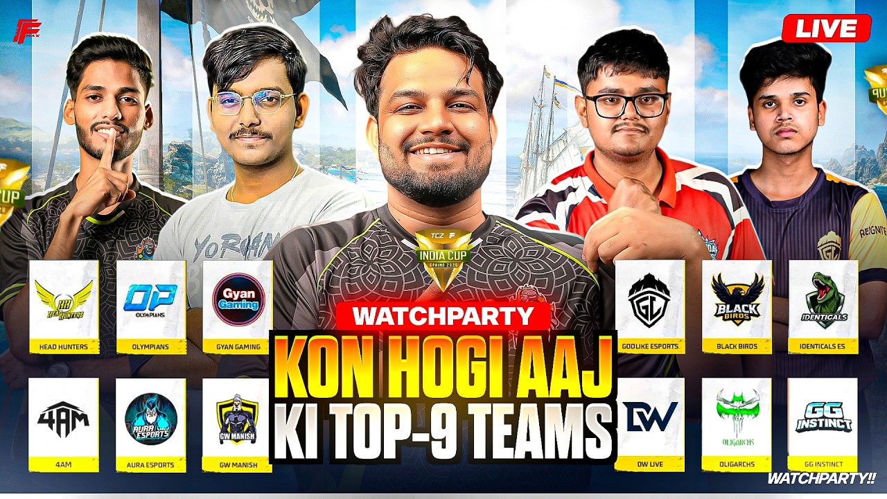 FFMIC WATCHPARTY DAY - 4 - AAJ DECIDE HOGA 36 TEAM NEXT ROUND KI - #ff #tournament #freefirelive