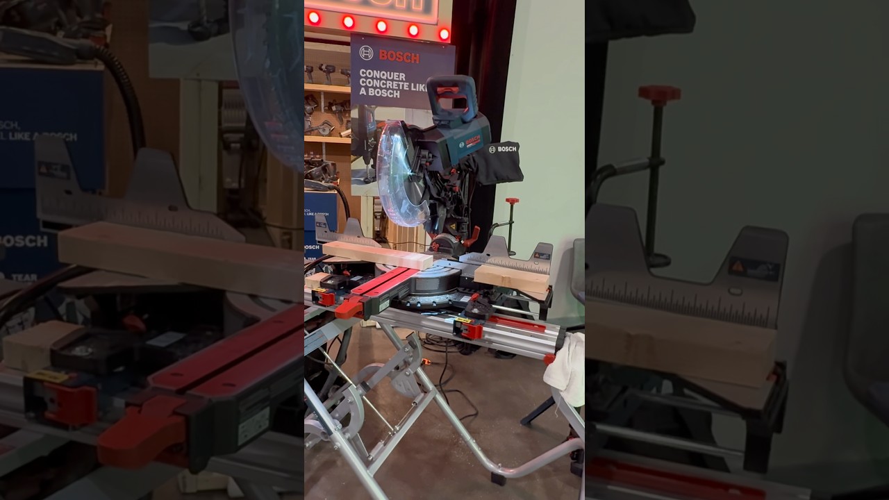 Компания Bosch сделала свою лучшую торцовочную пилу еще лучше? #lowesfinds #lowespartner