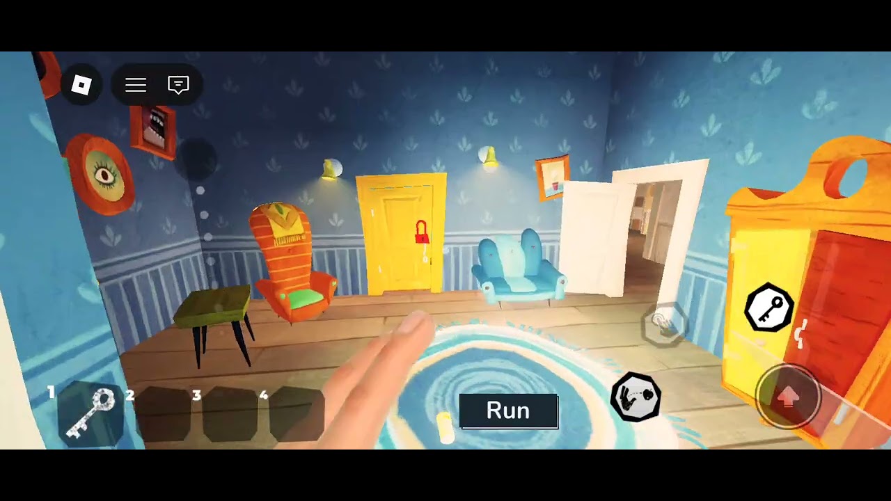 Hello Neighbor Roblox speed run act 1