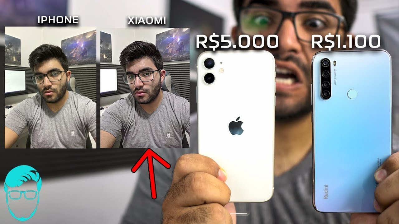 IPhone 11 vs Redmi Note 8 com GCAM! Qual faz FOTOS melhores? RESULTADO IMPRESSIONANTE!
