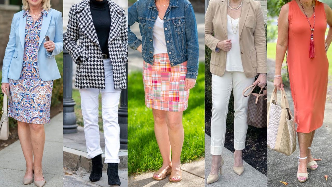 COMO LLEVAR LA MODA a los 50 60 70 AÑOS COMO VESTIR a la MODA con ELEGANCIA y DISCRECCION