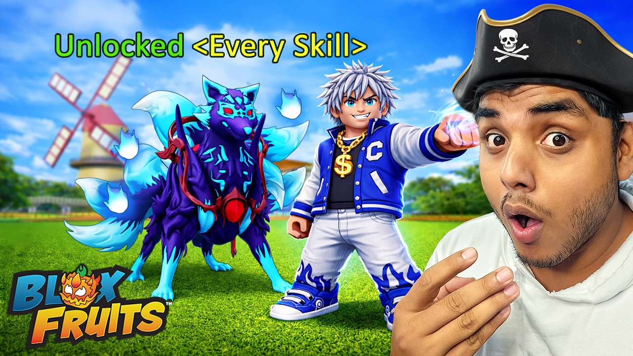 I Finally Maxed KITSUNE And Became OP in Blox Fruit BUT..🤩| ROBLOX