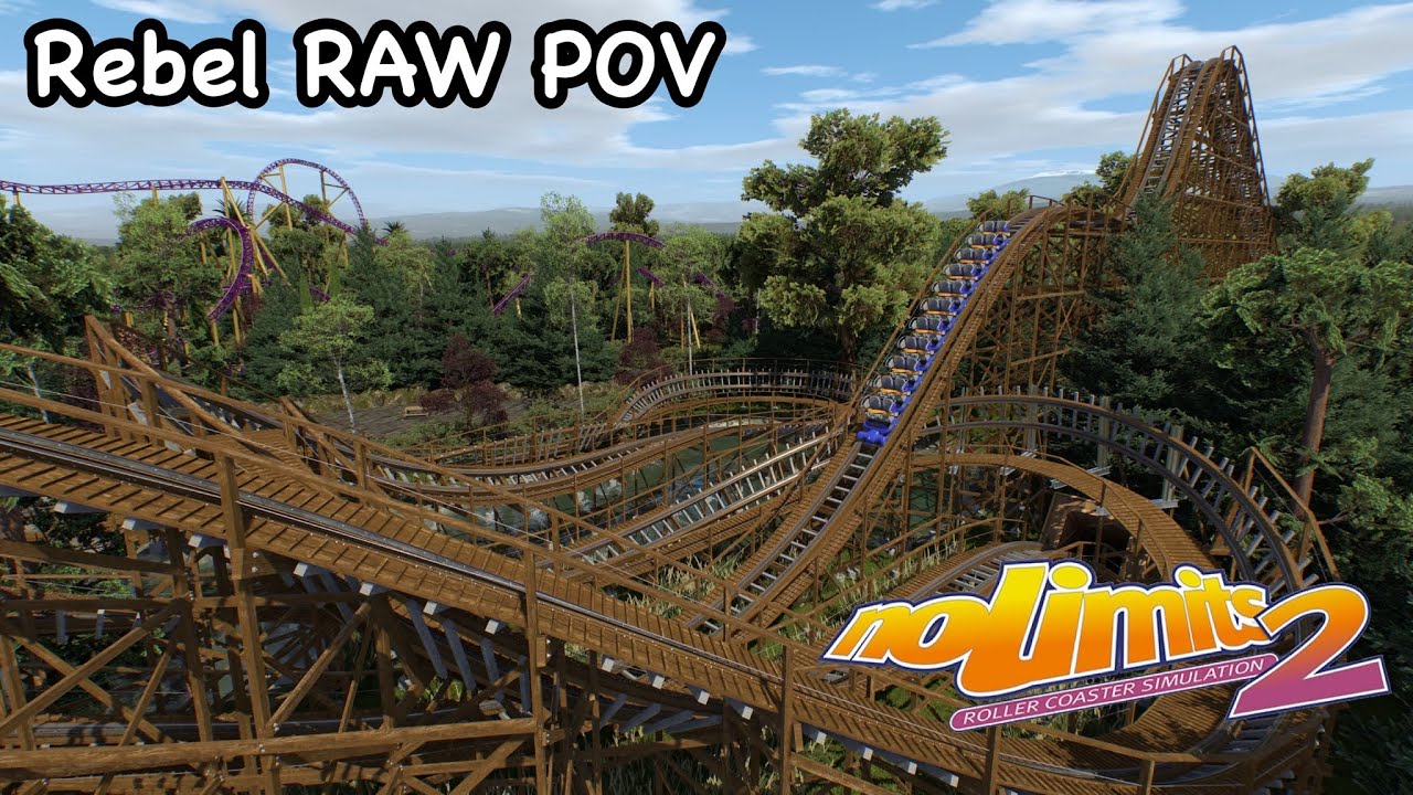 Rebel - Gravity Group Timberliner - RAW POV - NoLimits 2 - 4K