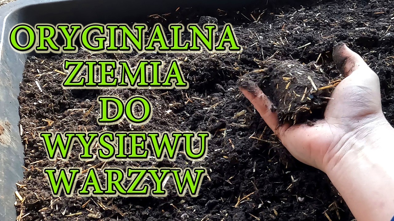 Ziemia do wysiewu warzyw - oryginalna mieszanka. Podłoże