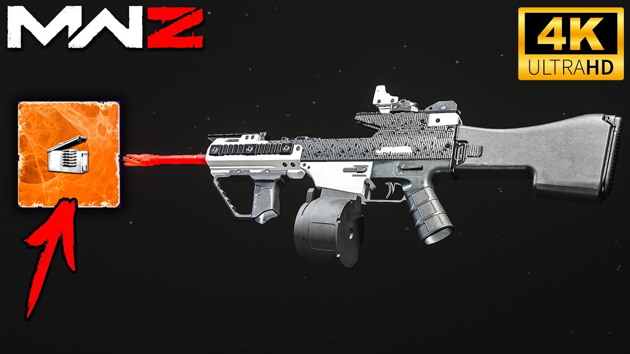 MW3 ZOMBIES SOLO The FASTEST FIRING LMG in RED ZONE and ELDER SIGIL Gameplay 4K (No Commentary)