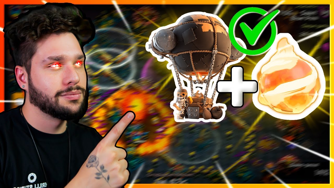 DOMINEI um dos ATAQUES MAIS DIFICEIS DO CLASH!? Dicas + Análises INSANAS!