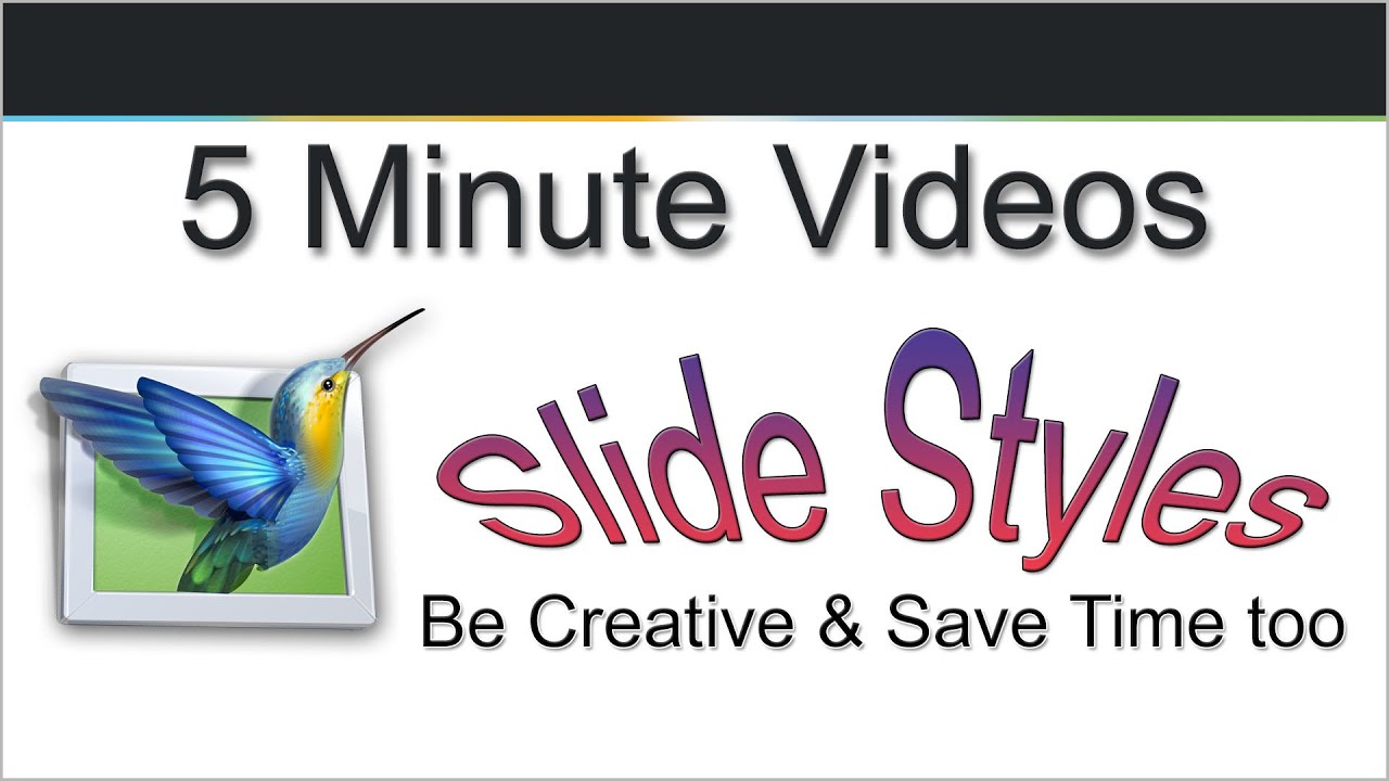029 - 5 Minute Fix - PTE AV Studio - Slide Styles