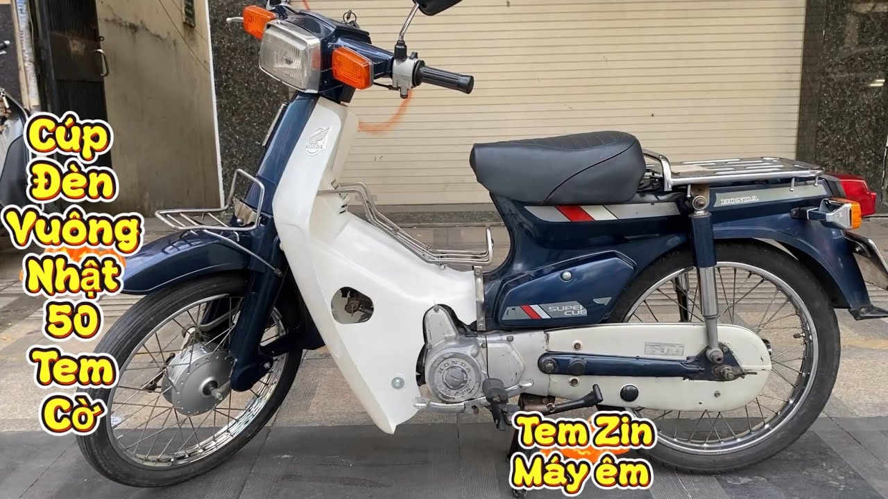 Honda Cúp Nhật Đèn Vuông 50 Tem Cờ Zin Máy Êm 📱0907788996 Ngày 11/12/2025