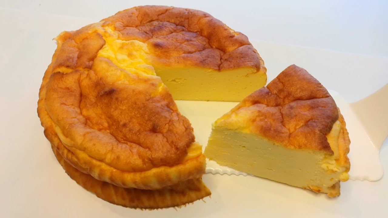 كيك بالجبن الابيض هيلثي بدون غلوتين سهل و رائع جدا جدا