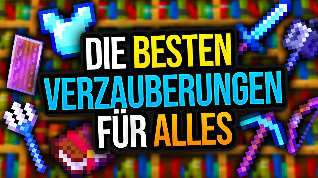Die BESTEN VERZAUBERUNGEN Für ALLE GEGENSTÄNDE! ✨ Minecraft 1.21.10 Tutorial